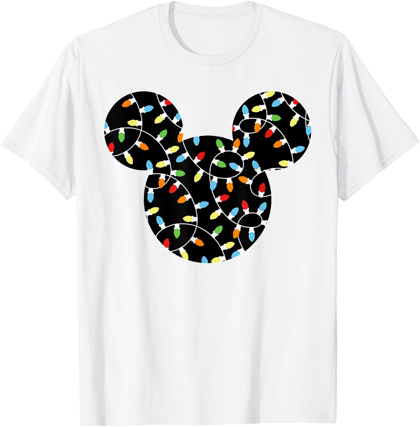 Disney - Mickey Holiday Lights T-Shirt - T-Shirt | White
