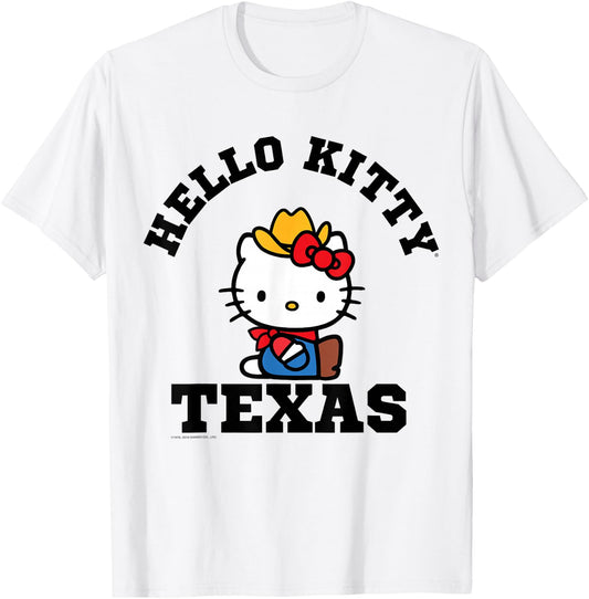 Hello Kitty Heart of Texas Shirt T-Shirt - T-Shirt | White