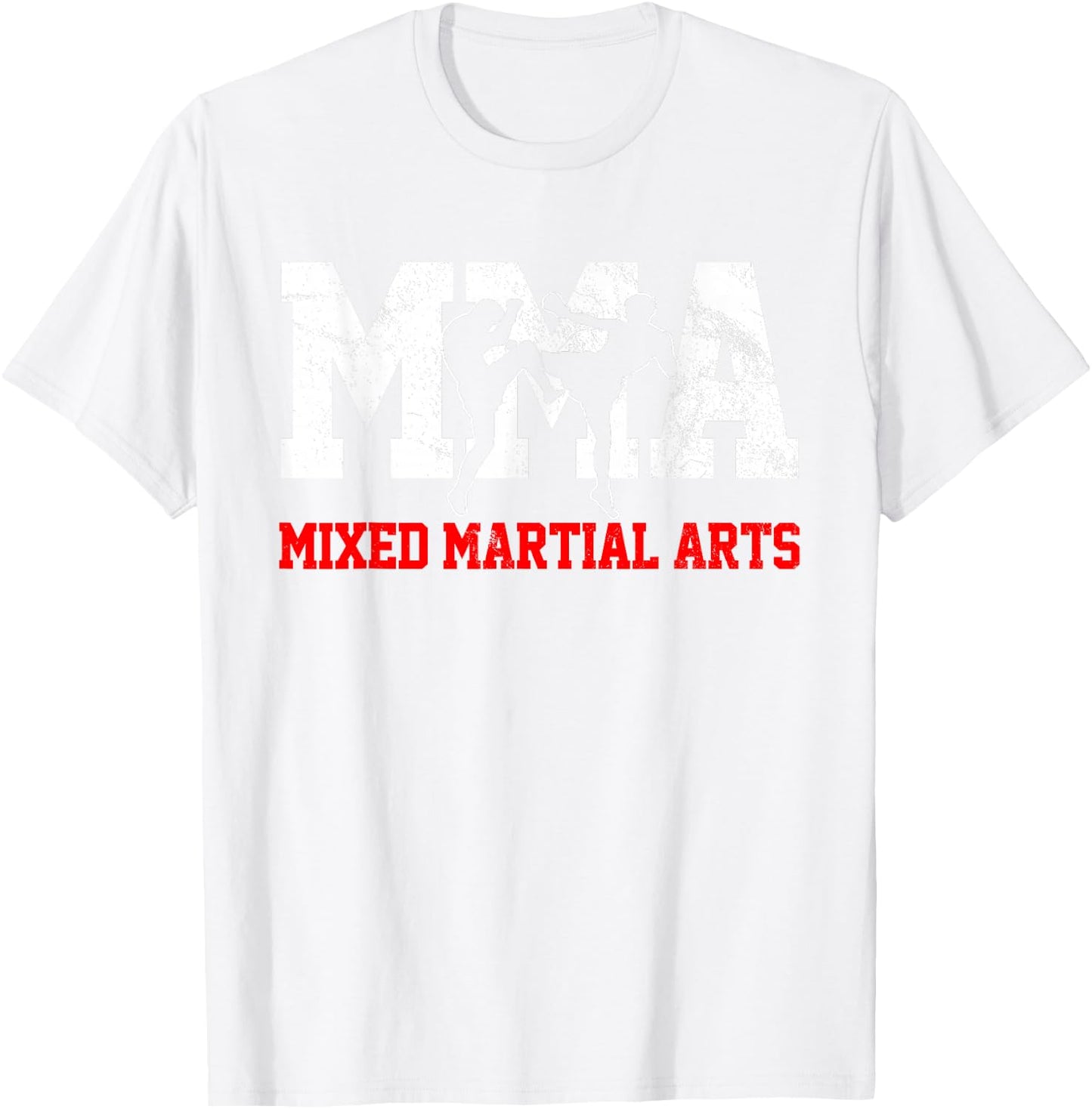 MMA Mixed Martial Arts T-Shirt - T-Shirt | White