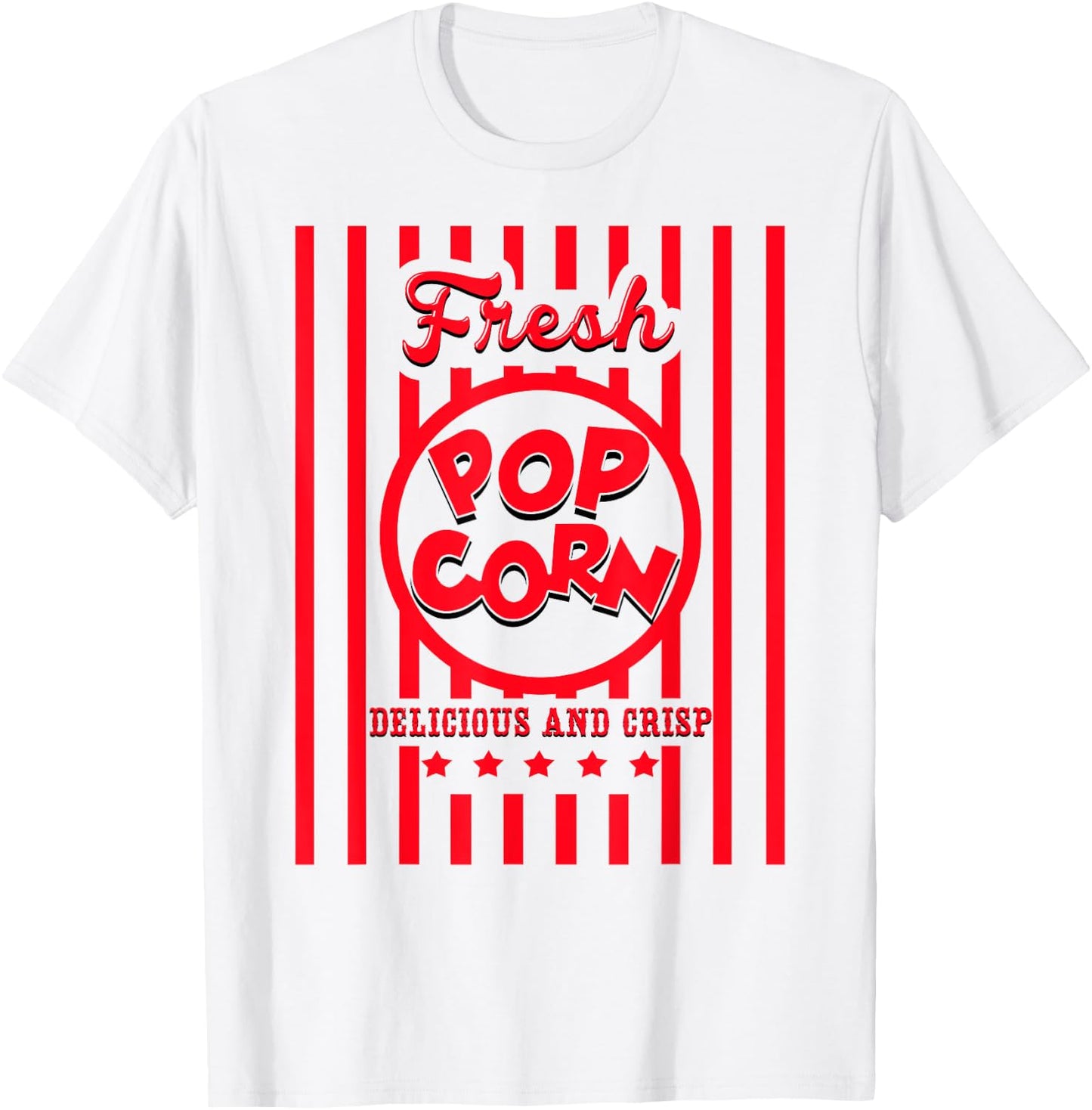 Fresh Popcorn Costume for Halloween T-Shirt - T-Shirt | White