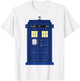 British Police Call Box T-Shirt - T-Shirt | White