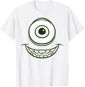 Disney Pixar Monsters, Inc. Halloween Mike Wazowski Costume T-Shirt - T-Shirt | White