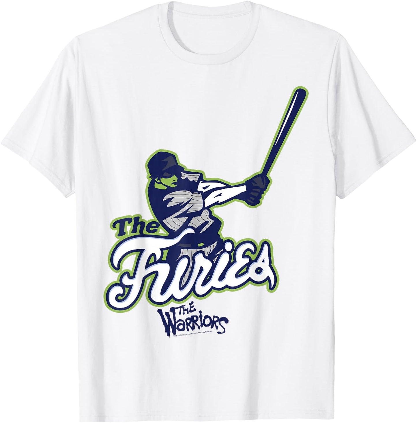 The Warriors The Furies Baseball Team Logo T-Shirt - T-Shirt | White