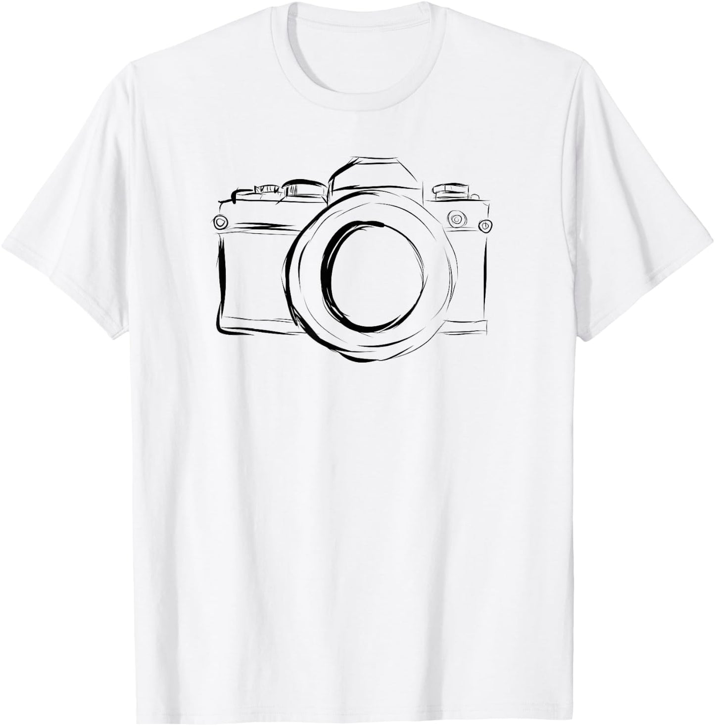 Vintage Camera , Photographer Gift T-Shirt - T-Shirt | White
