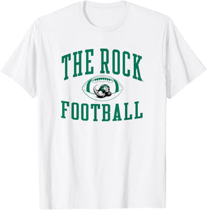 Slippery Rock The Rock Football Sack Gray T-Shirt - T-Shirt | White