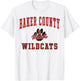 Baker County High School Wildcats C1 T-Shirt - T-Shirt | White