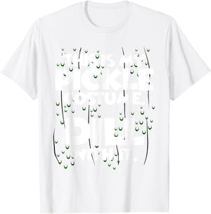 Pickle Halloween Costume Shirt Easy Funny Women Men Kids T-Shirt - T-Shirt | White