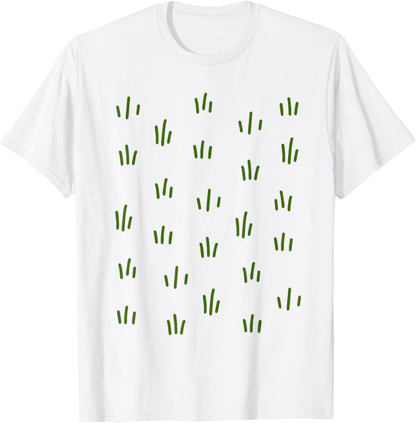 Grass Costume Funny Dad Lawn Mower Gardener Gardening Mowing T-Shirt - T-Shirt | White