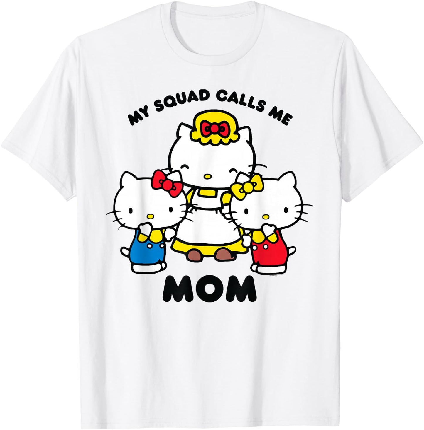 Hello Kitty Mom Squad T-Shirt - T-Shirt | White