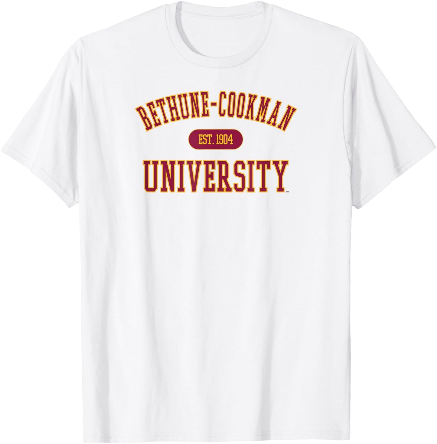 Bethune–Cookman Wildcats Varsity Gray Officially Licensed T-Shirt - T-Shirt | White