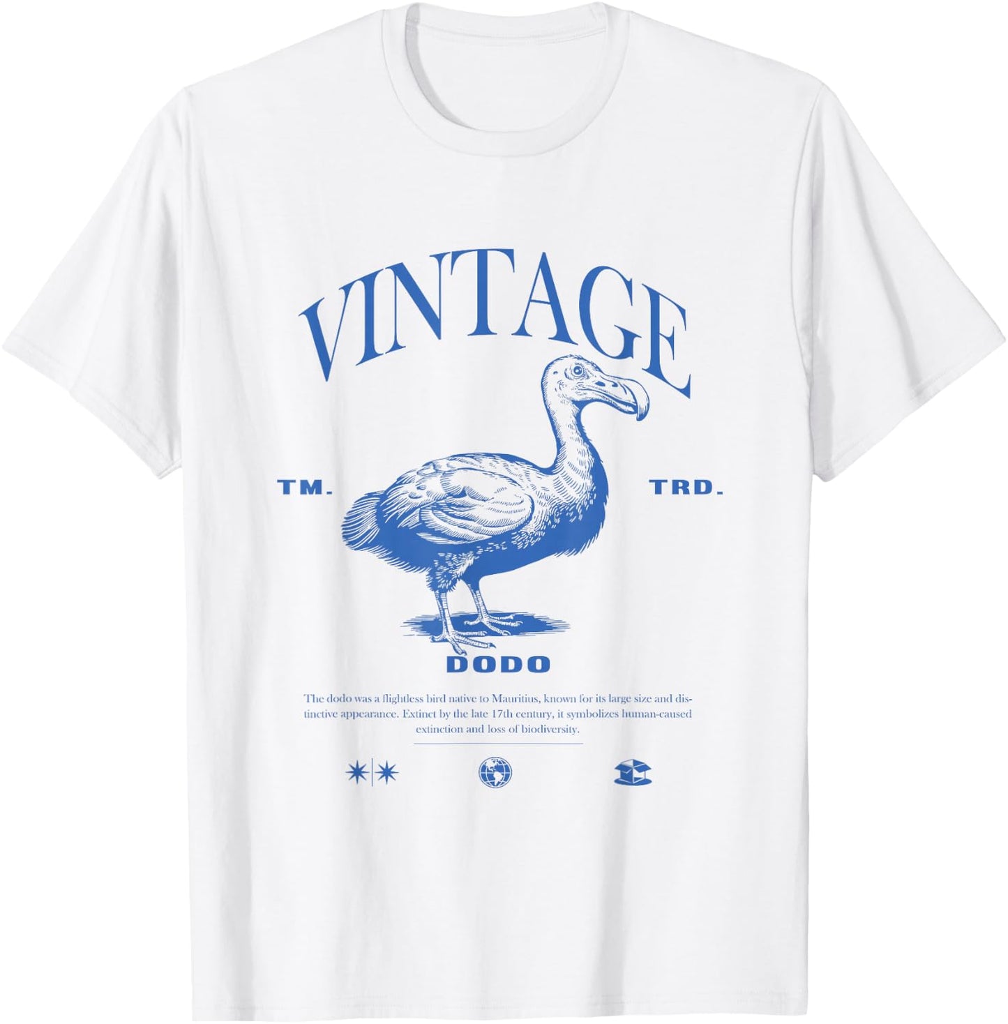 Dodo Vintage T-Shirt - T-Shirt | White