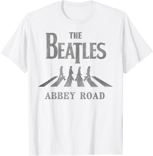 The Beatles - Abbey Road Silhouette T-Shirt - T-Shirt | White