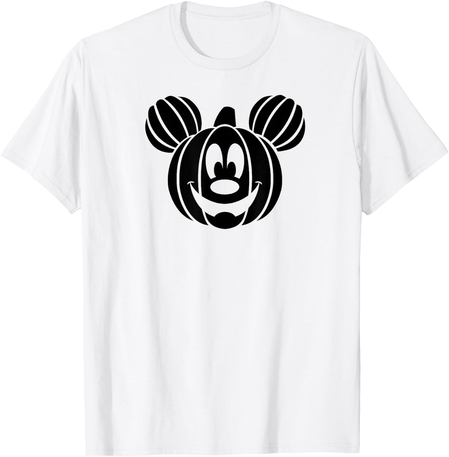 Disney - Mickey Mouse Halloween Pumpkin T-Shirt - T-Shirt | White