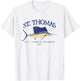 JCombs: St. Thomas, USVI, Vintage Sailfish T-Shirt - T-Shirt | White