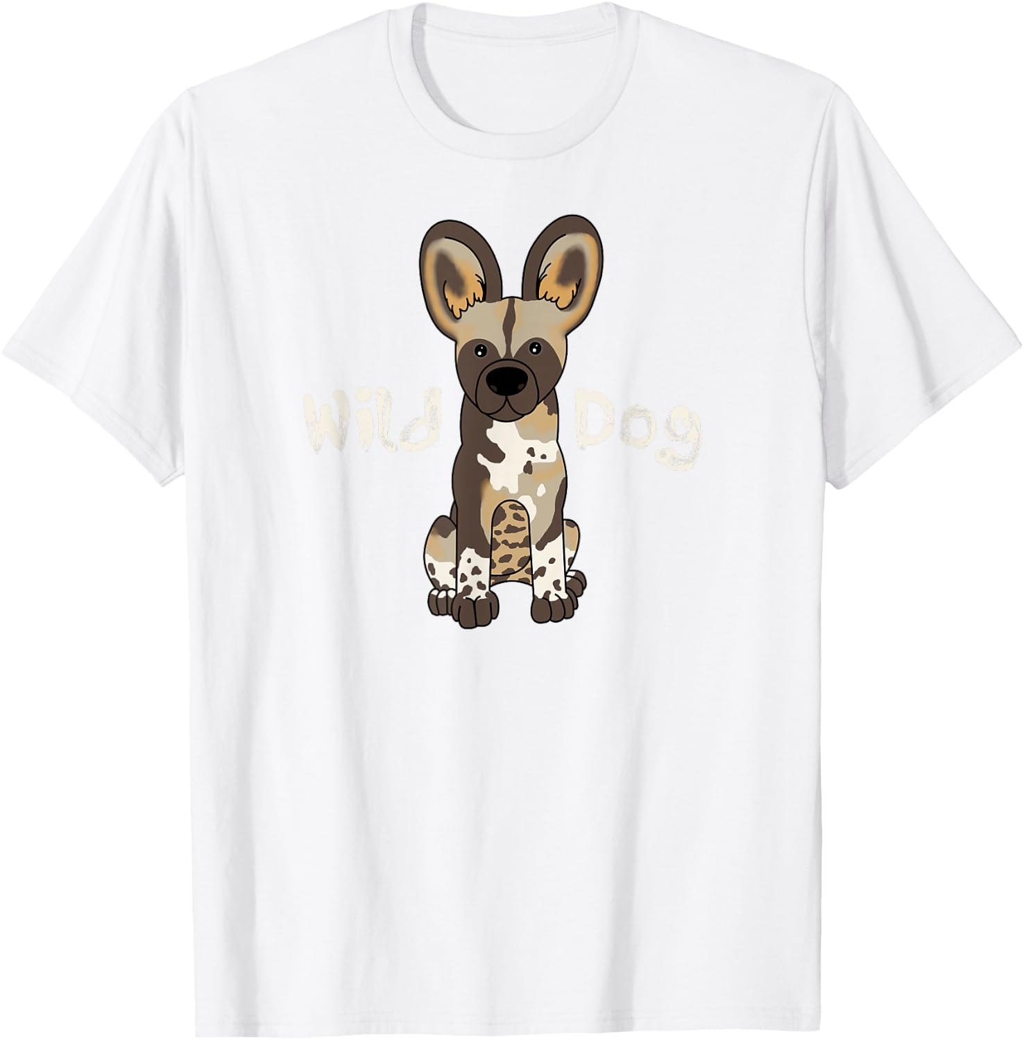 African wild dog T-Shirt - T-Shirt | White