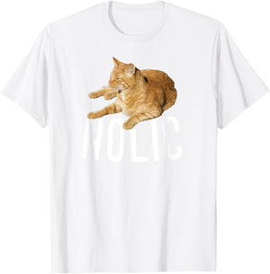 CATholic Tabby Orange Cat Lover Men Women Kids T-Shirt - T-Shirt | White