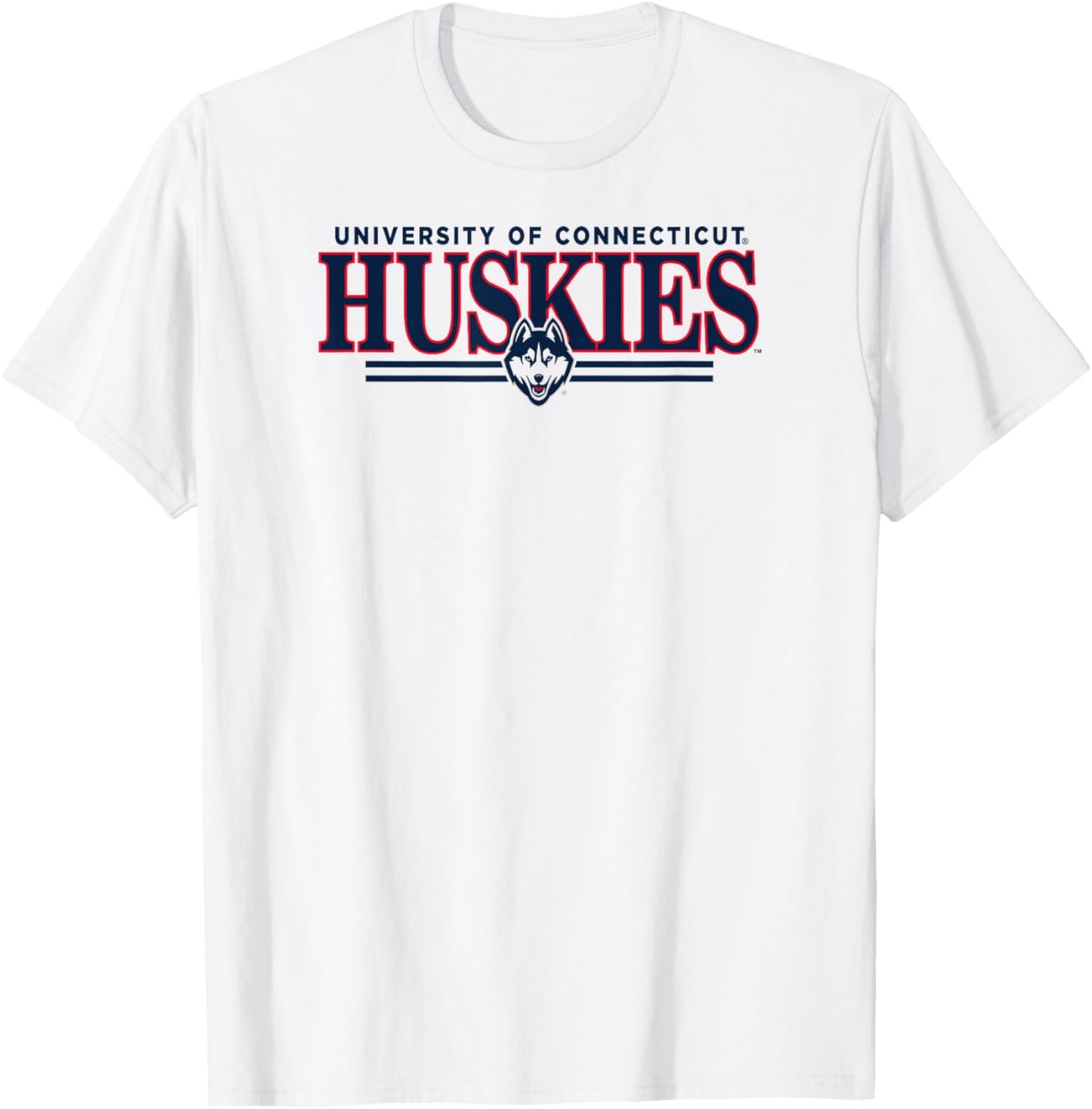 Connecticut Huskies Regalia White Officially Licensed T-Shirt - T-Shirt | White