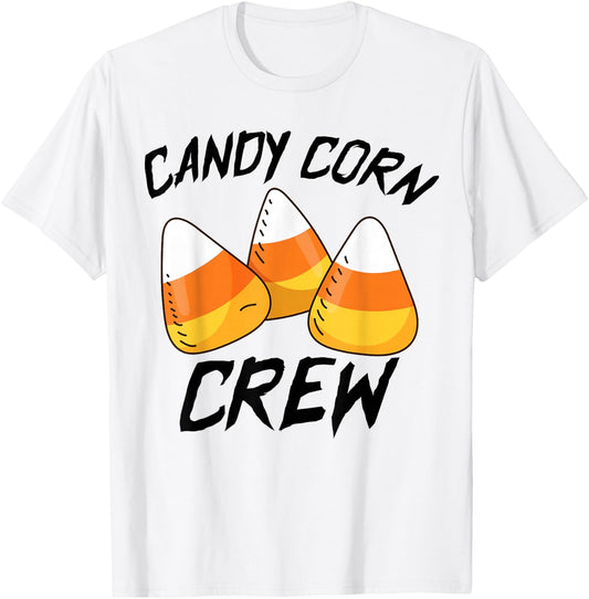 candy corn Halloween Matching family, funny candy corn crew T-Shirt - T-Shirt | White