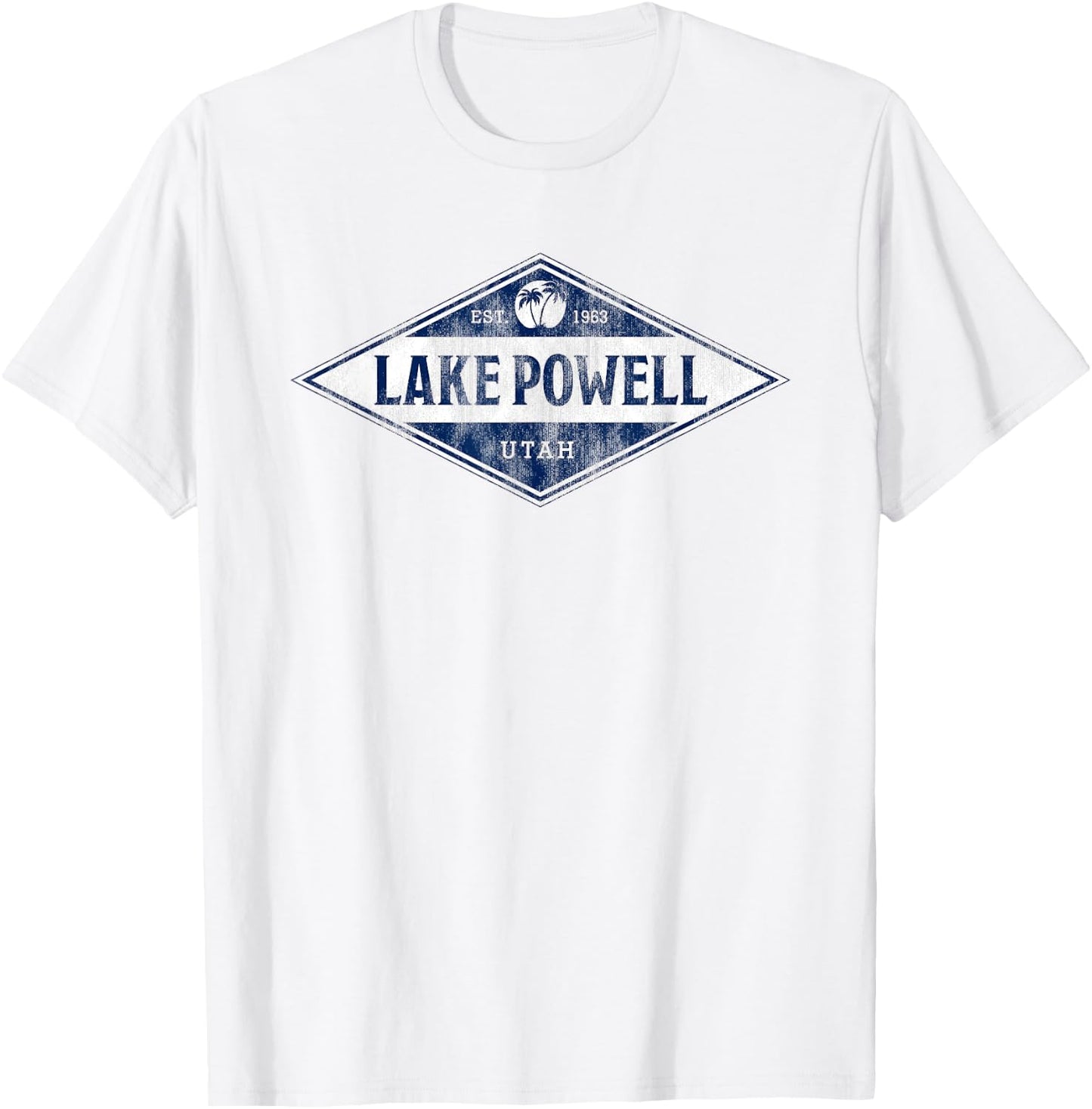 Vintage Lake Powell Arizona Vacation Souvenir Men Women Kids T-Shirt - T-Shirt | White