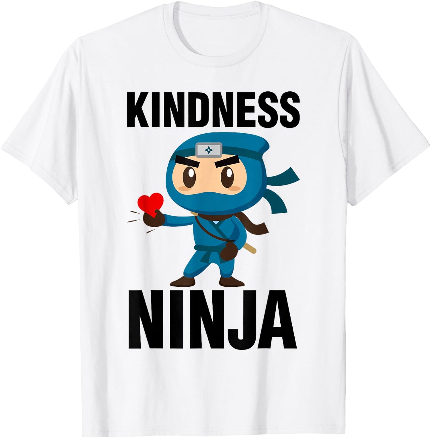 Kindness Club Anti Bullying Ninja Kids School Teacher Gift T-Shirt - T-Shirt | White