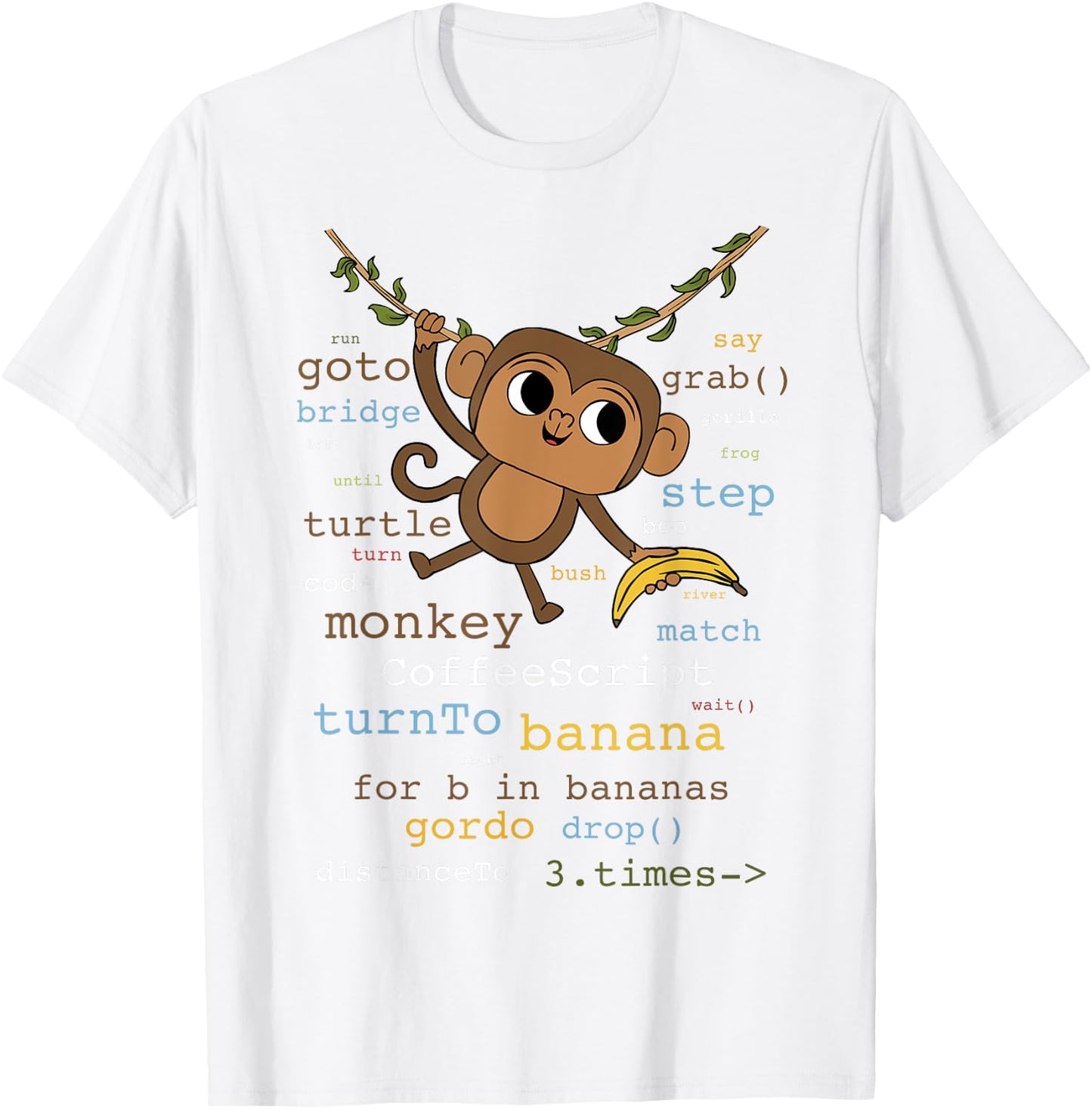 The CodeMonkey T-Shirt - T-Shirt | White