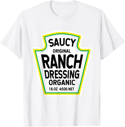 Ranch Dressing Salad Easy Halloween Costume Matching Group T-Shirt - T-Shirt | White
