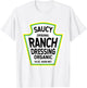 Ranch Dressing Salad Easy Halloween Costume Matching Group T-Shirt - T-Shirt | White