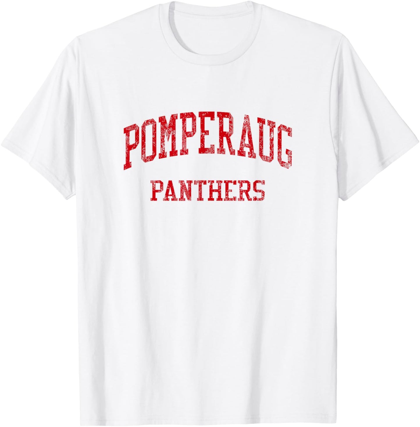 Pomperaug High School HS Southbury CT Vintage Sports T-Shirt - T-Shirt | White