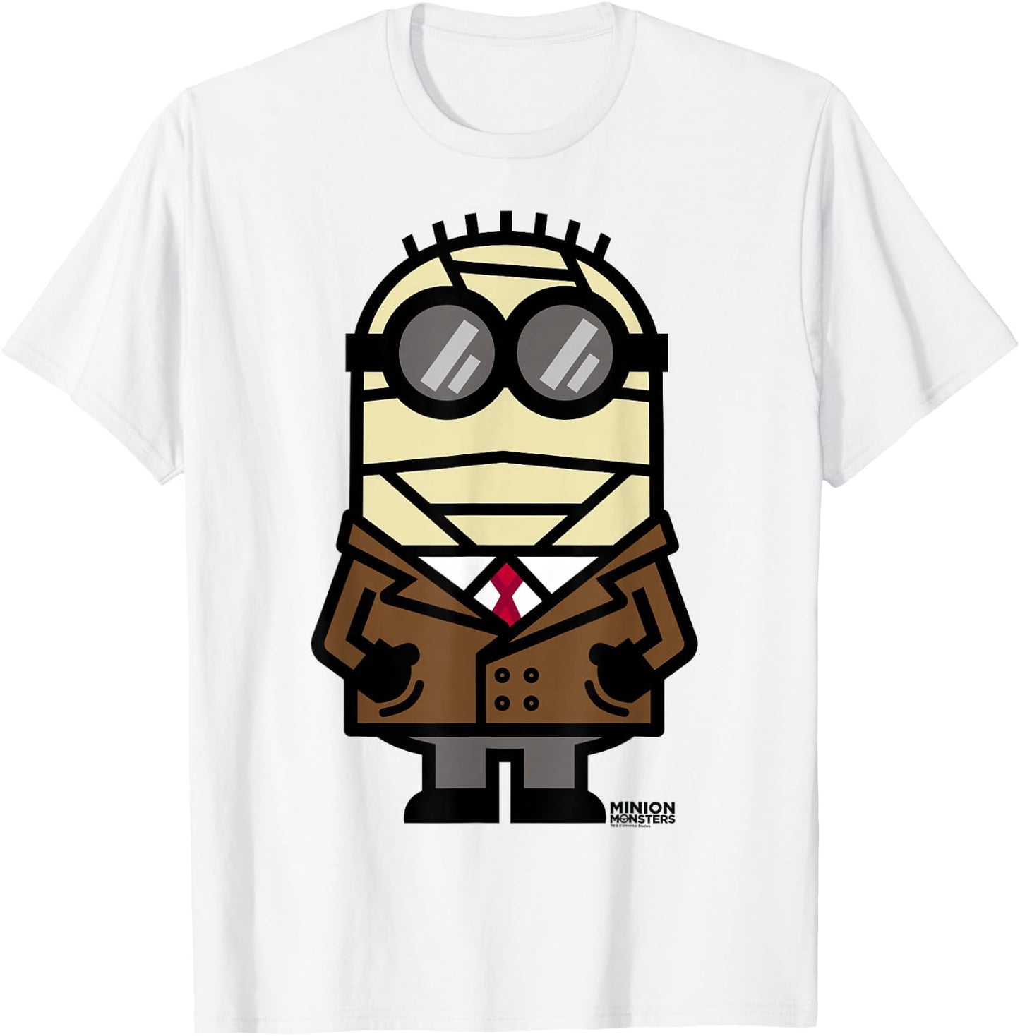 Despicable Me Invisible Halloween Monster Graphic T-Shirt - T-Shirt | White