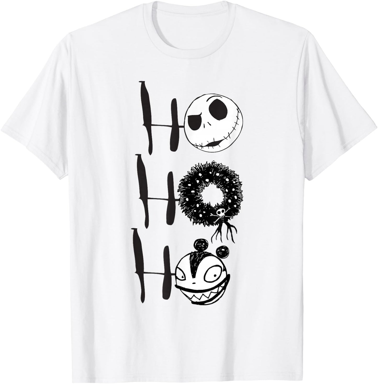 Disney Nightmare Before Christmas Jack Scary Teddy T-Shirt - T-Shirt | White