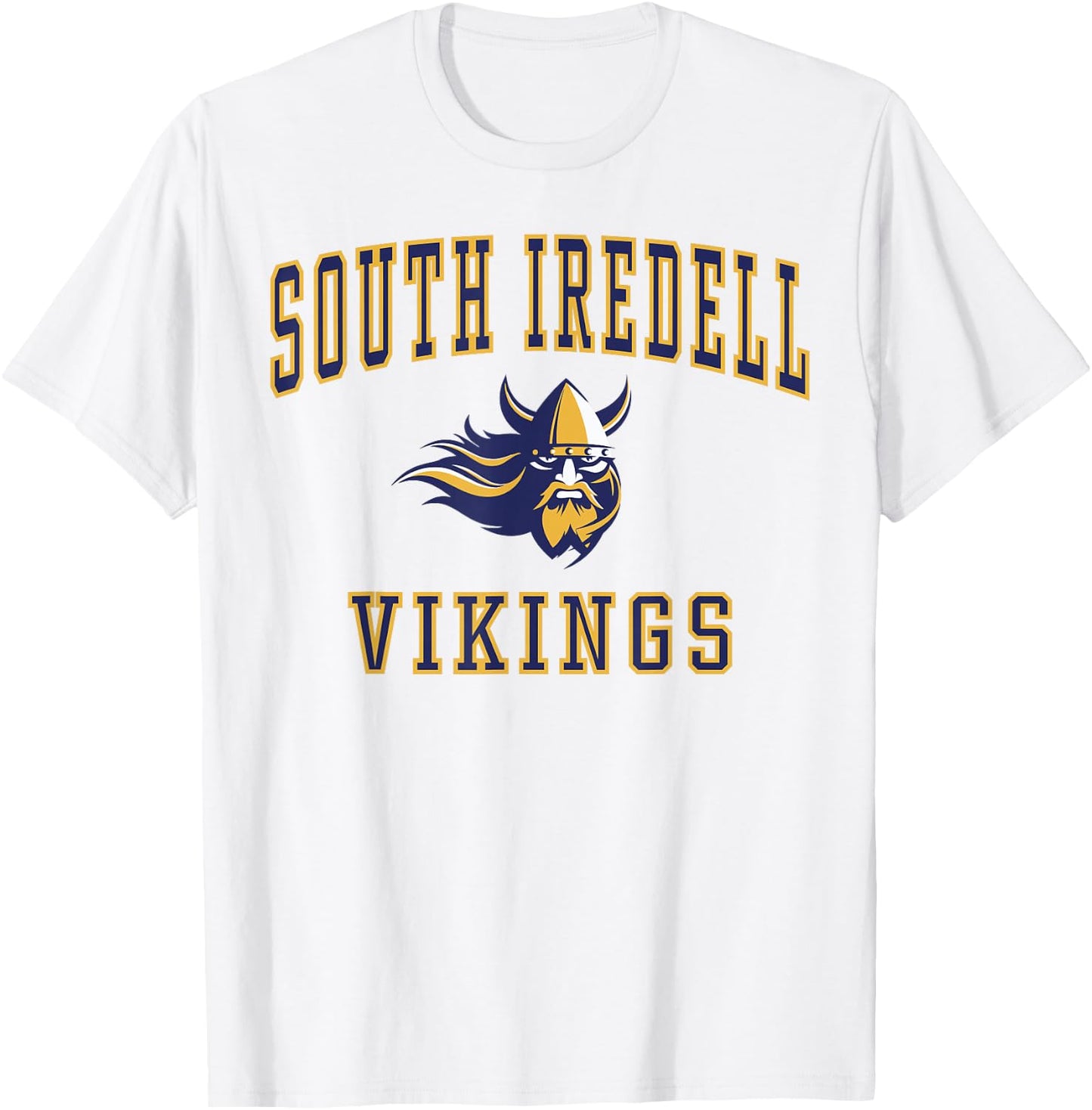 South Iredell High School Vikings T-Shirt - T-Shirt | White