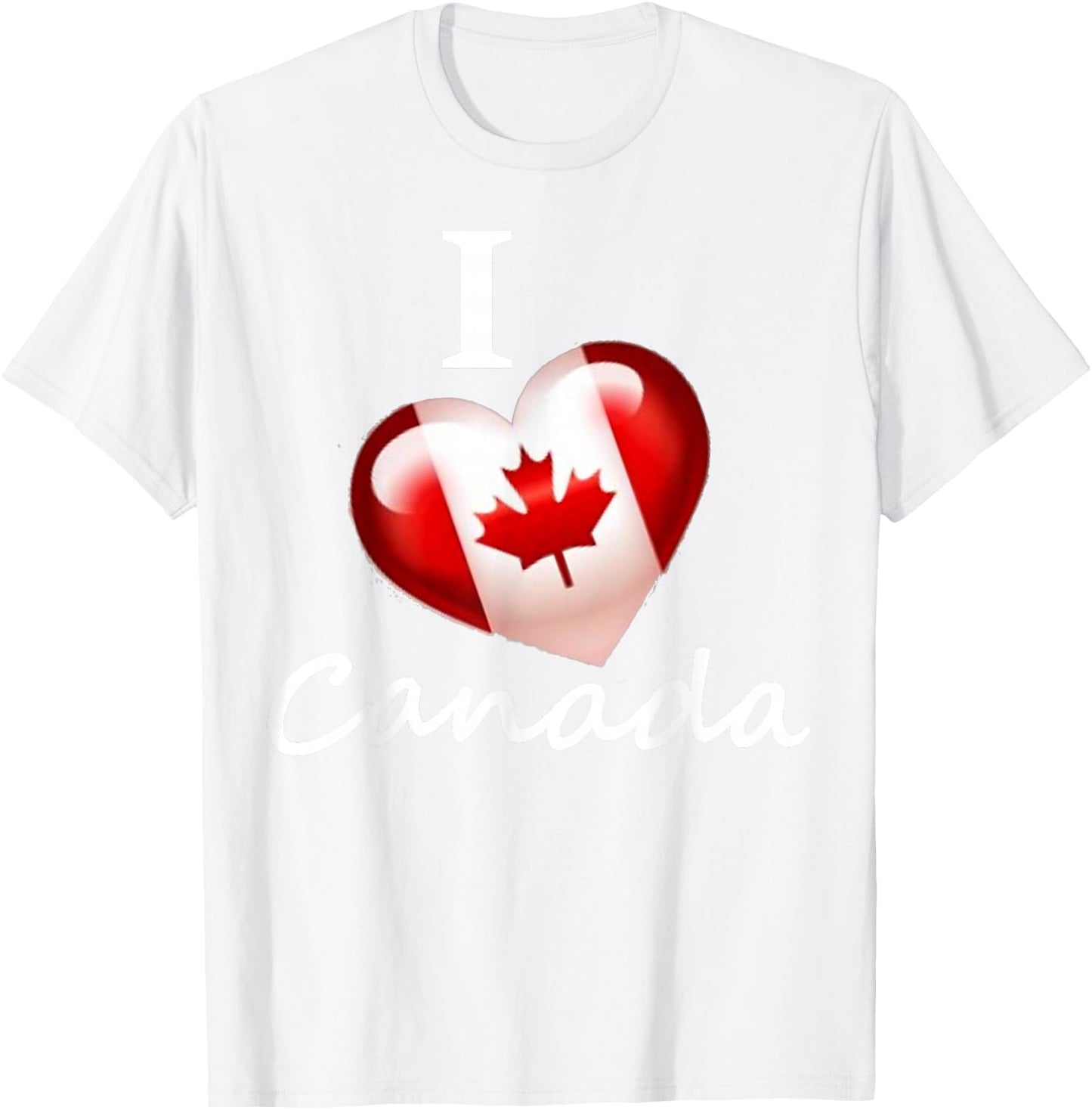 I Love Canada T-Shirt - T-Shirt | White