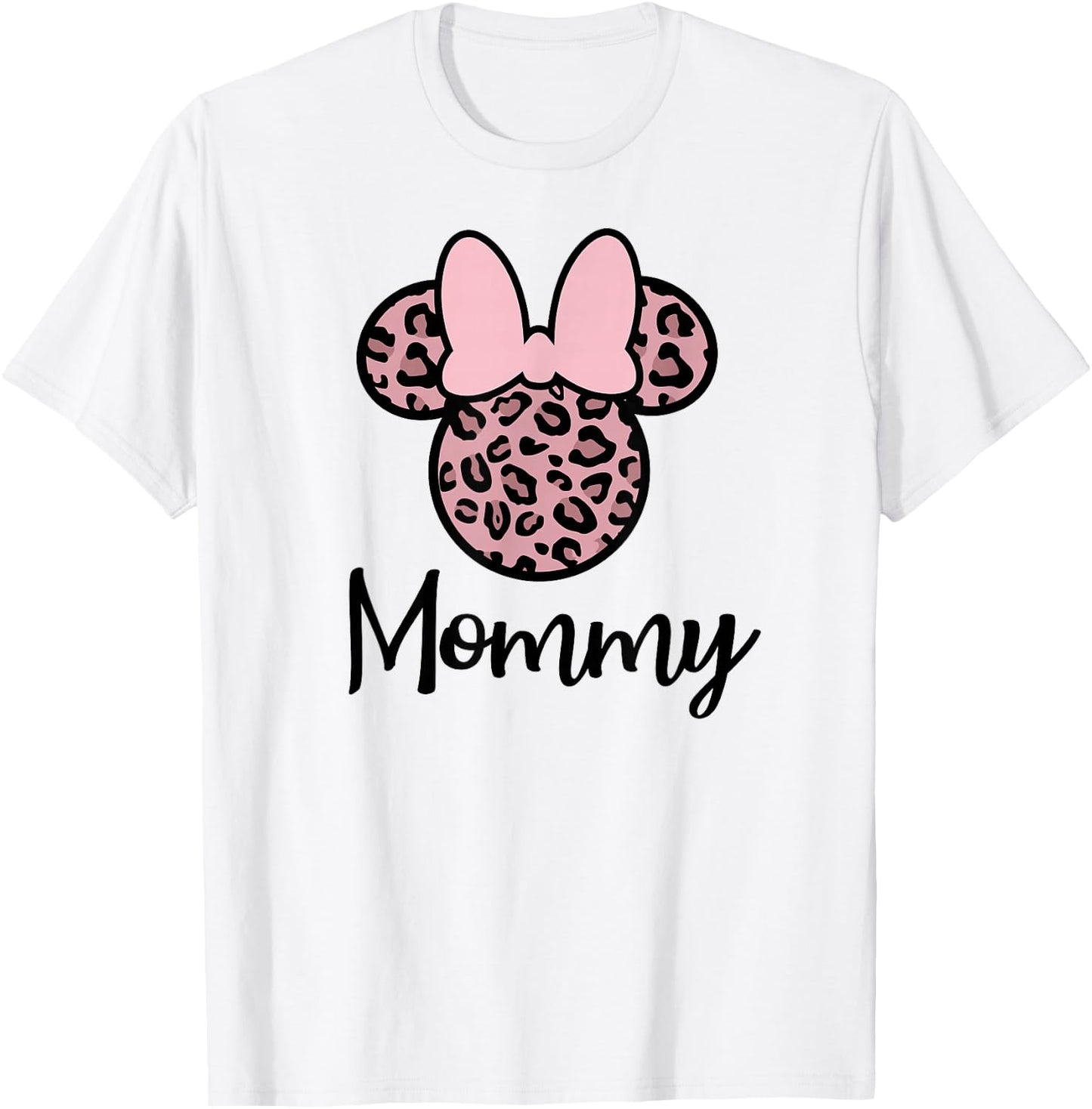 Disney Mother's Day Leopard Print Minnie T-Shirt - T-Shirt | White