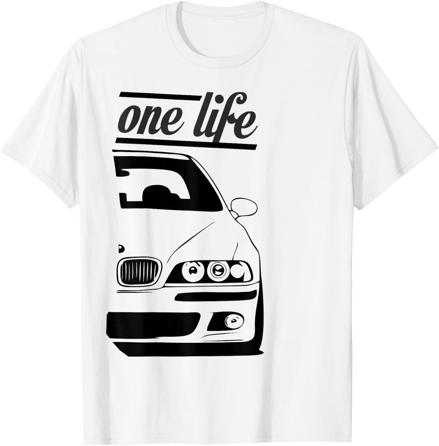 E39 5 Series - One Life T-Shirt - T-Shirt | White