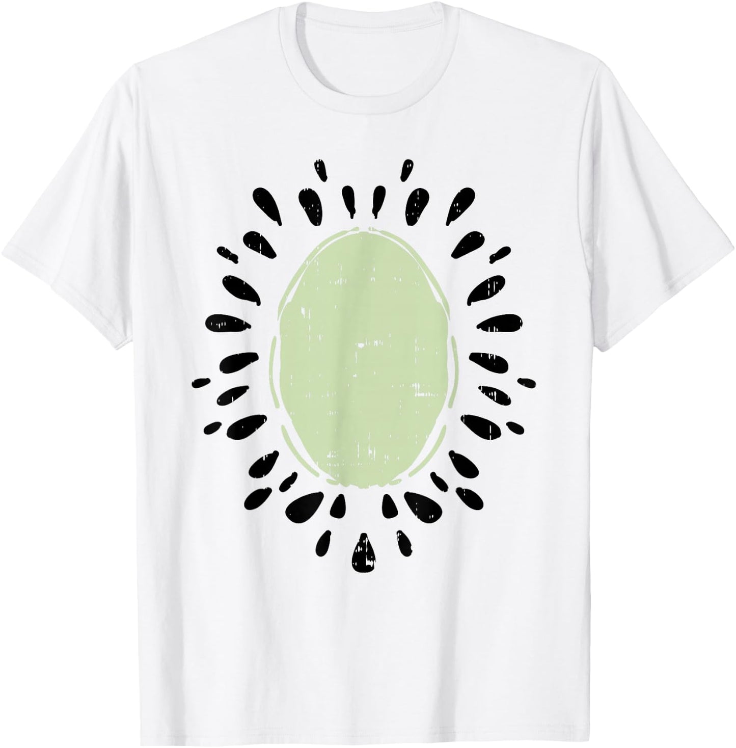 Kiwi-fruit Funny Fruit Food Lazy DIY Easy Halloween Costume T-Shirt - T-Shirt | White