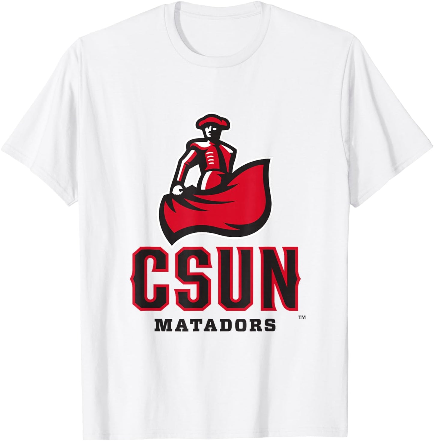 Cal State Northridge Matadors Icon Pink Officially Licensed T-Shirt - T-Shirt | White