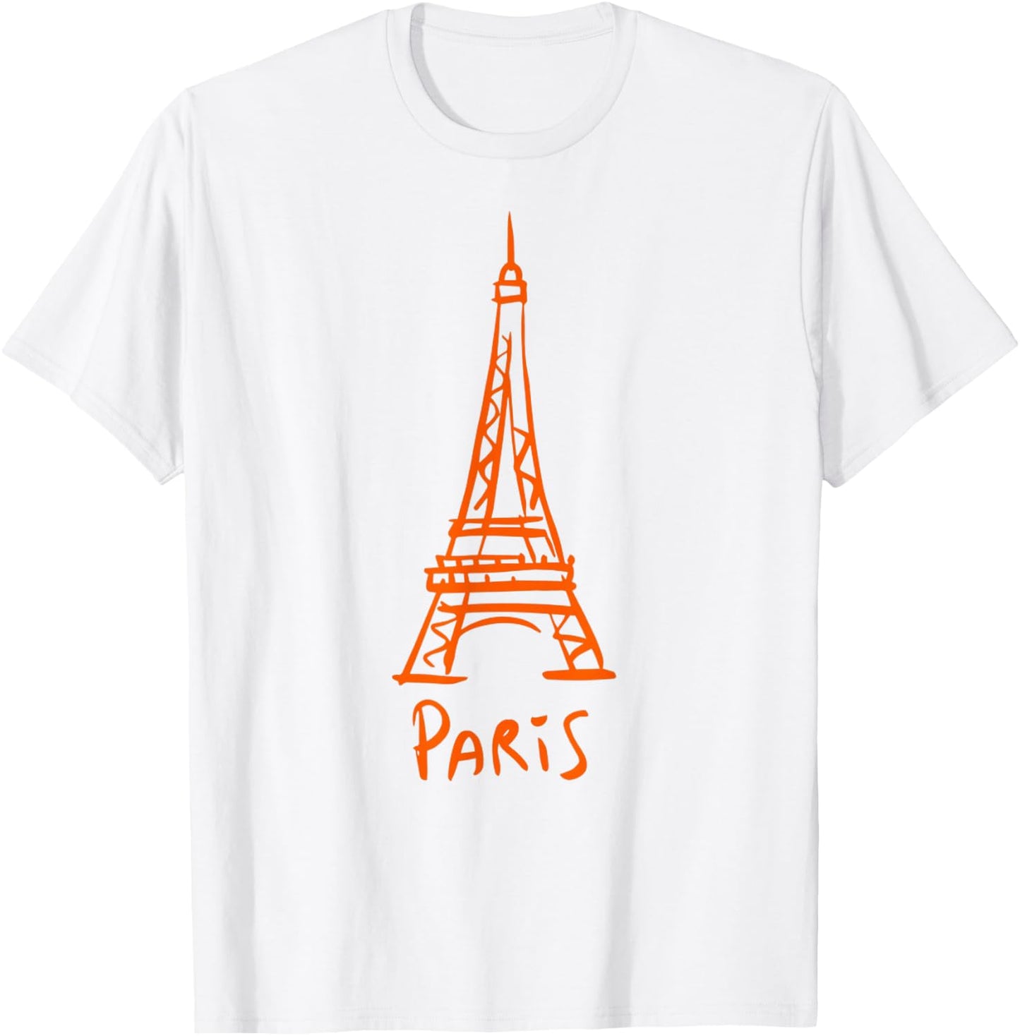 Vintage Paris I Love Travel Wanderlust Eiffel Tower T-Shirt - T-Shirt | White