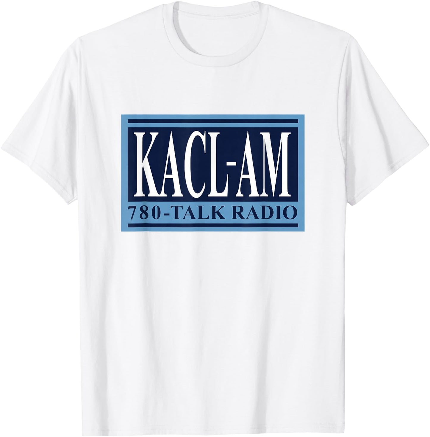 KACL AM Talk Radio T-Shirt - T-Shirt | White