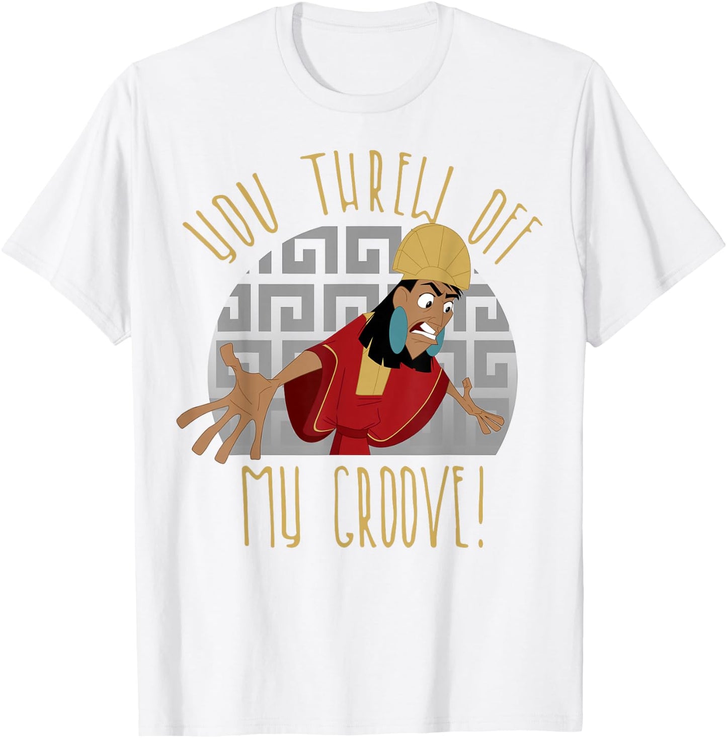 Disney Emperor's New Groove You Threw Off My Groove T-Shirt - T-Shirt | White