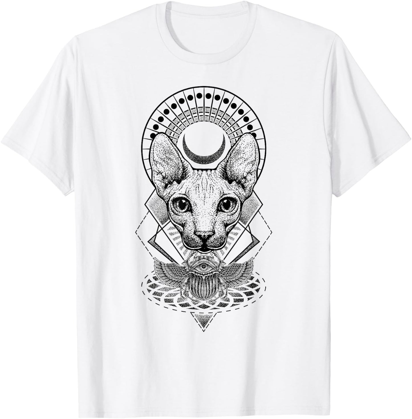 Does Egyptian Cat Goddess Mythology Gifts T-Shirt - T-Shirt | White