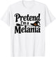 Pretend I'm Melania Easy Halloween Costume Trump T-Shirt - T-Shirt | White