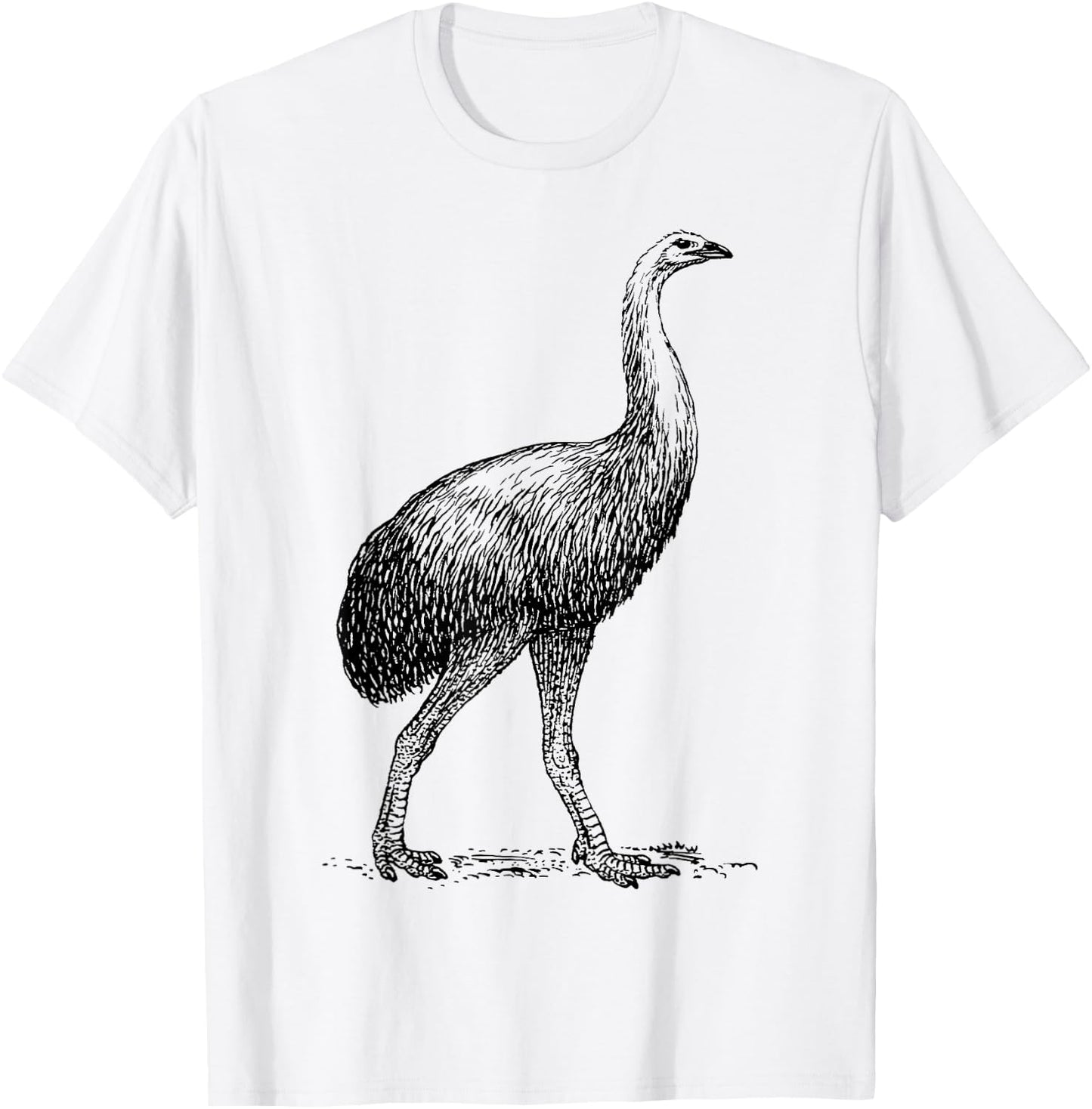 Vintage Moa T-Shirt - T-Shirt | White