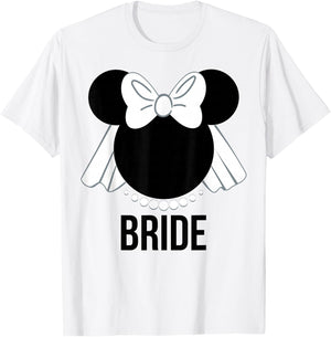 Disney - Bridal Minnie Bride Veil T-Shirt - T-Shirt | White