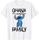 Lilo & Stitch - Ohana Means Family T-Shirt - T-Shirt | White