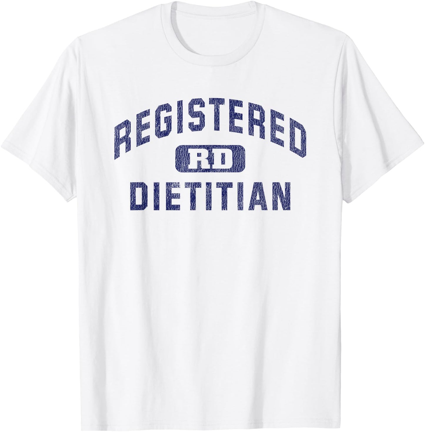 Registered Dietitian Vintage Nutritionist Gift T-Shirt - T-Shirt | White