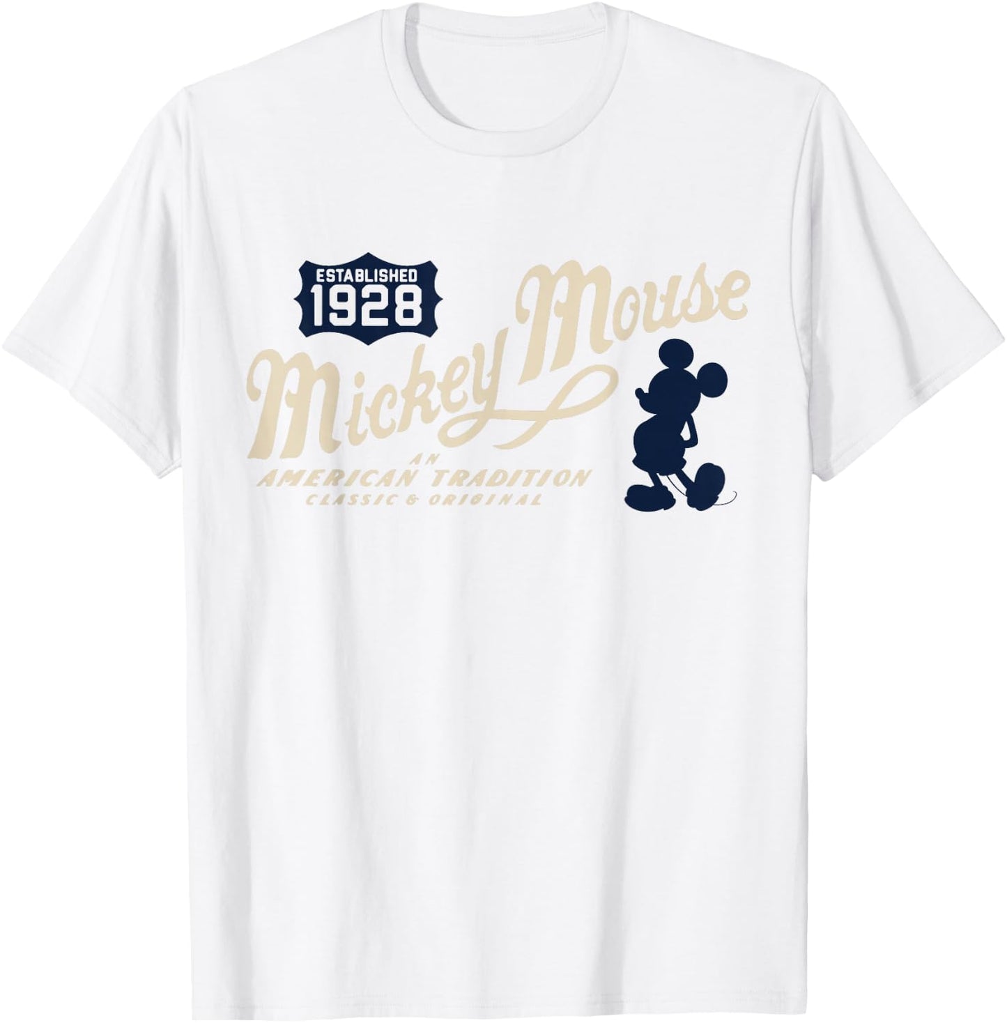 Disney - Mickey Mouse Classic T-Shirt - T-Shirt | White