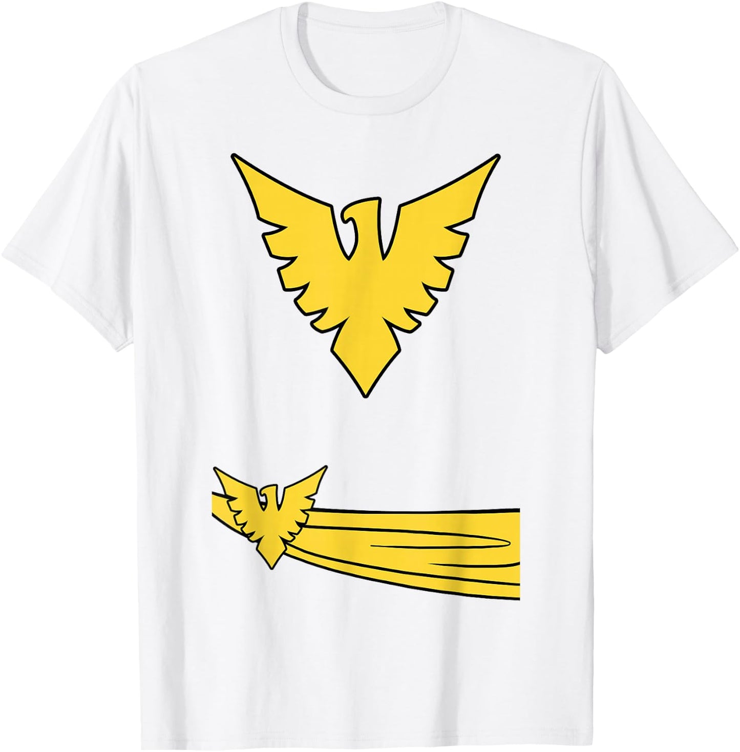 Marvel X-Men Phoenix Jean Grey Classic Comic Costume T-Shirt - T-Shirt | White