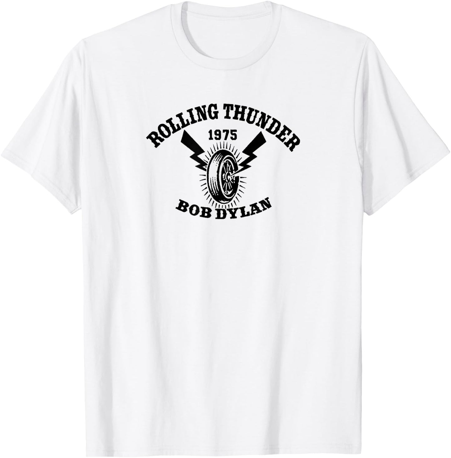 Bob Dylan - Rolling Thunder T-Shirt - T-Shirt | White