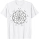 SALE! Beautiful Dandelion Mandala , perfect Gift T-Shirt - T-Shirt | White