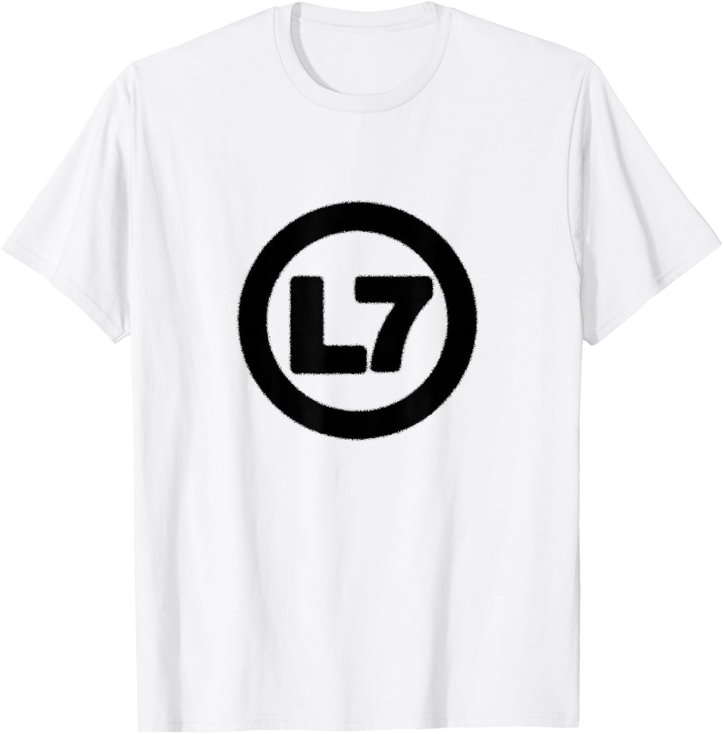 L7 - Spray Logo - Official Merchandise T-Shirt - T-Shirt | White